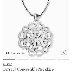 Brighton Ferrara Silver Necklace